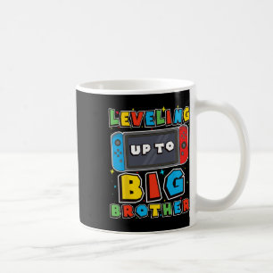 Aufstieg zum großen Bruder für Gamer-Jungs Kinder Kaffeetasse