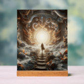 Aufstieg zum Licht Acrylschild (Neutral)