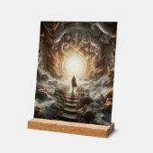 Aufstieg zum Licht Acrylschild (Winkel)