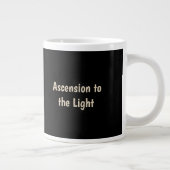 Aufstieg zum Licht Jumbo-Tasse (Rechts)