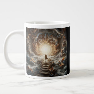Aufstieg zum Licht Jumbo-Tasse