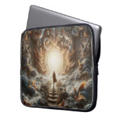 Aufstieg zum Licht Laptopschutzhülle (Vorderseite Links)