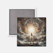 Aufstieg zum Licht Magnet (Vorderseite/Rückseite)