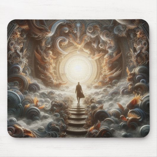 Aufstieg zum Licht Mousepad (Vorne)
