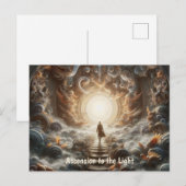 Aufstieg zum Licht Postkarte (Vorne/Hinten)