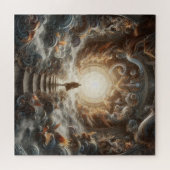 Aufstieg zum Licht Puzzle (Horizontal)