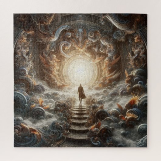 Aufstieg zum Licht Puzzle (Vertikal)