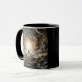 Aufstieg zum Licht Tasse (Vorderseite Links)