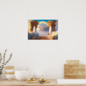 Aufstieg zum Olympus-Poster Poster (Küche)