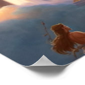 Aufstieg zum Olympus-Poster Poster (Ecke)