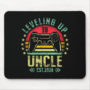 Aufstieg zum Onkel 2026 Lustiger Gamer Wird bald O Mousepad