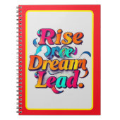 "Aufstieg zur Größe" Notizblock (Vorderseite)