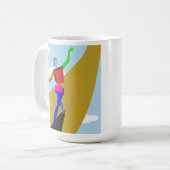 Aufstieg zur Tasse des Friedens (Vorderseite Links)