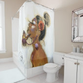 Aufstiegs-u. Glanz-Duschvorhang Duschvorhang (Beispiel)