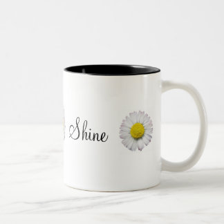 Aufstiegs-u. Shine-Kaffee-Tasse Zweifarbige Tasse