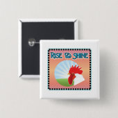 Aufstiegs-und Glanz-Hahn Button (Vorne & Hinten)