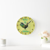 Aufstiegs-und Glanz-Uhr Runde Wanduhr (Zuhause)