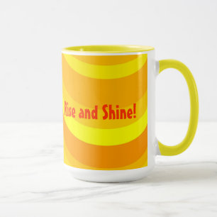 Aufstiegs-und Shine-heitre Tasse
