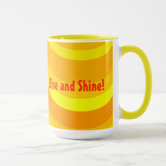 Aufstiegs-und Shine-heitre Tasse