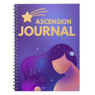 Aufstiegsjournal Spiral-Notizbuch Notizblock