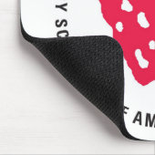 Auftrag der Pfeil-Mausunterlage Mousepad (Ecke)