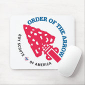 Auftrag der Pfeil-Mausunterlage Mousepad (Mit Mouse)