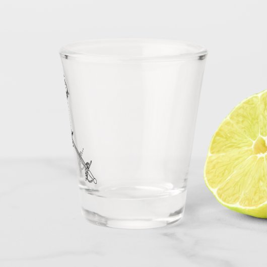 Auftrag der Verteidigungs-Schnapsglas Schnapsglas (Rechts)