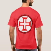 Auftrag des Christus-Siegel-Shirts T-Shirt (Rückseite)
