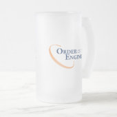 Auftrag des Ingenieurs Mattglas Bierglas (VorderseiteRechts)