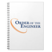 Auftrag des Ingenieurs Notizblock (Vorderseite)