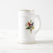 AUFTRAG des OSTsternes Bierglas (VorderseiteRechts)