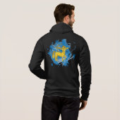 Auftrag des Stellvertretenden Hoodie Sagittarius (Schwarz voll)