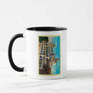 Auftrag-Gasthaus, RundbauWingRiverside, CA Tasse