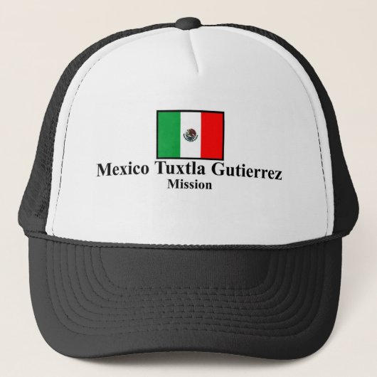 Auftrag-Hut Mexikos Tuxtla Gutierrez Truckerkappe (Vorderseite)