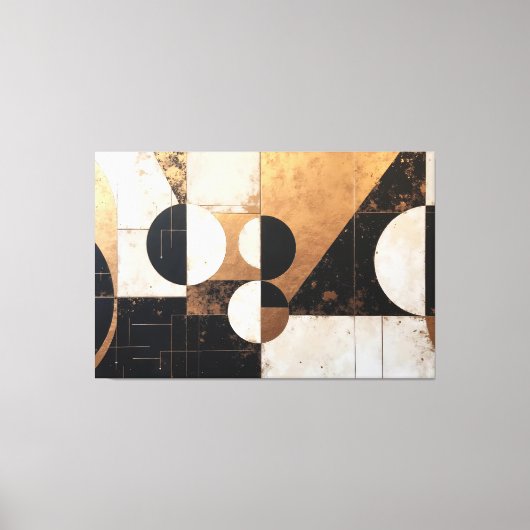 Auftrag in Chaos Leinwanddruck (Vorderseite)