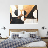 Auftrag in Chaos Leinwanddruck (Insitu (Schlafzimmer))