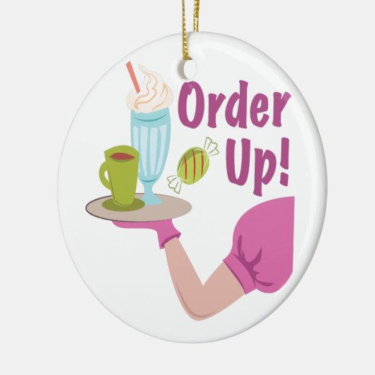 Auftrag oben! keramik ornament (Links)