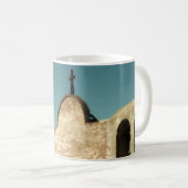 Auftrag-San- Juan Capistranokreuz Kaffeetasse (VorderseiteRechts)