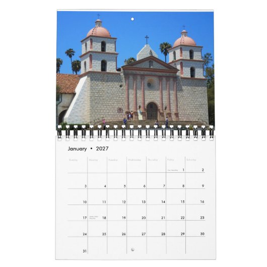 Auftrag Santa Barbara Kalender (Jan 2027)
