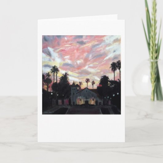 "Auftrag Santa Clara" durch Trina Chow-Chow Karte (Vorderseite)