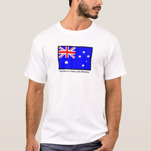 Auftrag-T - Shirt Australiens Adelaide LDS (Vorderseite)