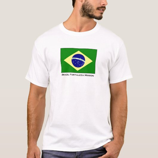 Auftrag-T - Shirt Brasiliens Fortaleza LDS (Vorderseite)