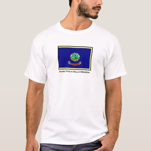 Auftrag-T - Shirt Idahos Pocatello LDS (Vorderseite)