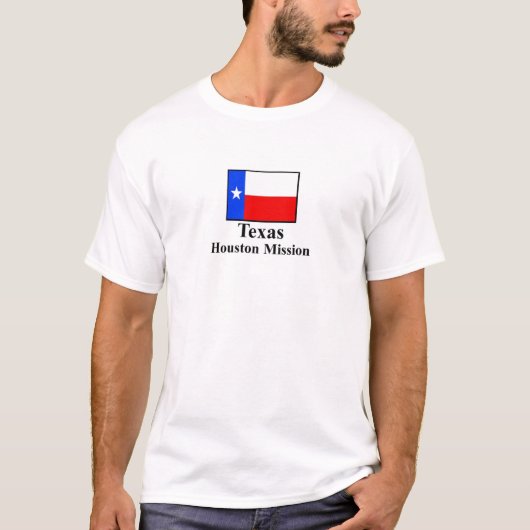 Auftrag-T - Shirt Texas Houston (Vorderseite)