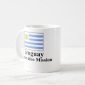 Auftrag-Tasse Uruguays Montevideo Kaffeetasse (Vorderseite Links)