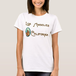 Auftrag-Touristen-T-Shirt Los Angeles Kalifornien T-Shirt
