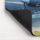 Auftrag über Normandie durch William S. Phillips Mousepad (Ecke)