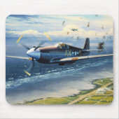 Auftrag über Normandie durch William S. Phillips Mousepad (Vorne)