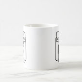 "Auftrag vollendete" Heirat Kaffeetasse (Mittel)
