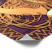 Auftrag von Alfons Mucha - Art Nouveau Poster (Ecke)